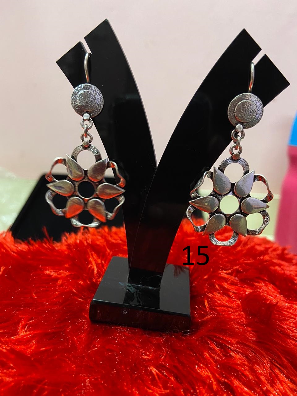 silver women earings